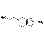 CAS#: 91617-60-6, 5-Propyl-4,5,6,7-tetrahydrothieno[3,2-c]pyridin-2-amine