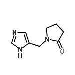 CAS#: 916254-37-0, 1-(1H-Imidazol-5-ylmethyl)-2-pyrrolidinone