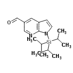 CAS#: 916259-49-9, 1-(Triisopropylsilyl)-1H-pyrrolo[2,3-b]pyridine-5-carbaldehyde