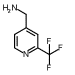 CAS#: 916304-20-6, 1-[2-(Trifluoromethyl)-4-pyridinyl]methanamine