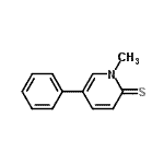 CAS#: 916316-18-2, 1-Methyl-5-phenyl-2(1H)-pyridinethione