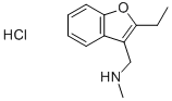 CAS#: 91639-76-8, N-[(2-Ethyl-1-Benzofuran-3-Yl)Methyl]-N-Methylamine Hydrochloride