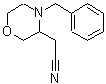 CAS#: 917572-29-3, (4-Benzyl-3-morpholinyl)acetonitrile