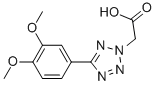 CAS#: 91759-61-4, 5-(3,4-Dimethoxyphenyl)-2H-Tetrazol-2-Yl]Acetic Acid