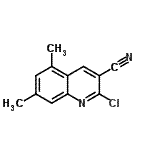 CAS#: 917747-10-5, 2-Chloro-5,7-dimethyl-3-quinolinecarbonitrile