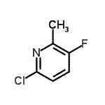 CAS#: 917835-67-7, 6-Chloro-3-fluoro-2-methylpyridine
