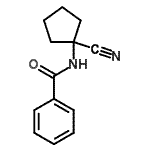 CAS#: 91806-24-5, N-(1-Cyanocyclopentyl)benzamide