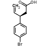 CAS#: 918149-79-8, (3R)-3-(4-Bromophenyl)-4-pentenoic acid