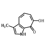 CAS 登录号：91880-83-0， 7-羟基-3-甲基环庚三烯并[b]吡咯-8(1H)-酮