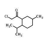 CAS 登录号：91883-21-5， 2-氯-1-(2-异丙基-5-甲基环己基)乙酮