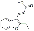 CAS#: 91902-94-2, (2E)-3-(2-Ethyl-1-Benzofuran-3-Yl)Acrylic Acid