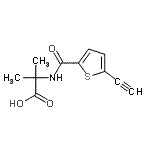 CAS#: 919098-98-9, N-[(5-Ethynyl-2-thienyl)carbonyl]-2-methylalanine