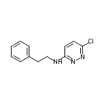 CAS#: 919522-46-6, 6-chloro-N-(2-phenylethyl)pyridazin-3-amine