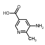 CAS 登录号：91978-75-5， 5-氨基-6-甲基烟酸