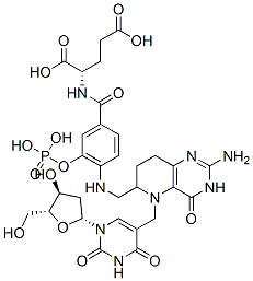CAS#: 92008-00-9, N-(4-(((2-Amino-3,4,5,6,7,8-Hexahydro-4-Oxo-5-((2'-Deoxyuridin-5-Yl)Methyl)Pyrido[3,2-d]Pyrimidin-6-Yl)Methyl)Amino)Benzoyl)Glutamic Acid 5'-Monophosphate