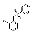 CAS#: 92022-50-9, 1-Bromo-2-[(phenylsulfonyl)methyl]benzene