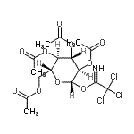 CAS#: 92052-29-4, [(2S,3R,4S,5R,6R)-4,5-diacetoxy-6-(acetoxymethyl)-2-(2,2,2-trichloroethanimidoyl)oxy-tetrahydropyran-3-yl] acetate