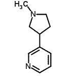 CAS#: 92118-22-4, 3-(1-Methyl-3-pyrrolidinyl)pyridine