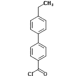 CAS#: 92119-00-1, 4'-Ethyl-4-biphenylcarbonyl chloride