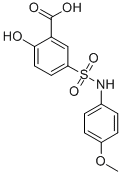 CAS#: 92200-76-5, 2-Hydroxy-5-(4-Methoxy-Phenylsulfamoyl)-Benzoic Acid