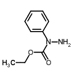 CAS#: 92222-40-7, Ethyl 1-phenylhydrazinecarboxylate