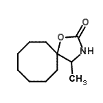 CAS#: 92244-64-9, 4-Methyl-1-oxa-3-azaspiro[4.7]dodecan-2-one
