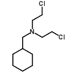 CAS#: 92244-83-2, 2-Chloro-N-(2-chloroethyl)-N-(cyclohexylmethyl)ethanamine