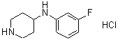 CAS#: 923565-91-7, N-(3-Fluorophenyl)-4-piperidinamine hydrochloride (1:1)