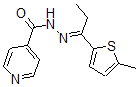 CAS#: 92375-78-5, N-[1-(5-Methyl-2-thienyl)propylideneamino]isonicotinamide