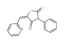 CAS#: 92427-59-3, 3-Phenyl-5-(Pyridin-2-Ylmethylidene)-2-Sulfanylidene-Thiazolidin-4-One