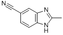 CAS 登录号：92443-13-5， 2-甲基-1H-苯并咪唑-6-甲腈