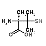 CAS#: 92462-77-6, (2R)-2-amino-2,3-dimethyl-3-sulfanyl-butanoic acid