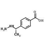 CAS#: 924887-08-1, 4-[(1S)-1-Hydrazinoethyl]benzoic acid