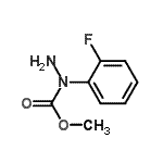 CAS 登录号：925211-53-6， 甲基1-(2-氟苯基)肼羧酸酯