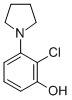 CAS#: 925233-08-5, 2-Chloro-3-(1-Pyrrolidinyl)-Phenol