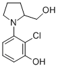 CAS 登录号：925233-22-3， 1-(2-氯-3-羟基苯基)-2-吡咯烷甲醇