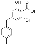 CAS#: 92549-70-7, 2,6-Dihydroxy-4-(p-Methylbenzyl)Benzoic Acid