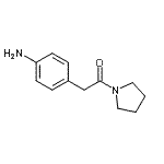 CAS#: 926265-87-4, 2-(4-Aminophenyl)-1-(1-pyrrolidinyl)ethanone