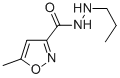 CAS#: 92673-52-4, 5-Methyl-3-Isoxazolecarboxylic Acid 2-Propylhydrazide