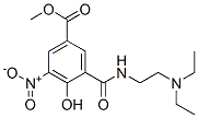 CAS#: 92697-56-8, Methyl 3-(2-Diethylaminoethylcarbamoyl)-4-Hydroxy-5-Nitro-Benzoate