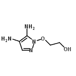 CAS#: 927417-22-9, 2-[(4,5-Diamino-1H-pyrazol-1-yl)oxy]ethanol