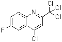 CAS#: 927800-47-3, 4-Chloro-6-fluoro-2-(trichloromethyl)quinoline