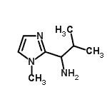 CAS#: 927986-27-4, 2-Methyl-1-(1-methyl-1H-imidazol-2-yl)-1-propanamine