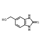 CAS 登录号：92807-01-7， 5-(羟基甲基)-1,3-二氢-2H-苯并咪唑-2-硫酮