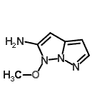 CAS#: 928337-57-9, 1-Methoxy-1H-pyrazolo[1,5-b]pyrazol-2-amine