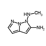 CAS#: 928337-61-5, N<sup>1</sup>-Methyl-1H-pyrazolo[1,5-b]pyrazole-1,2-diamine