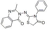 CAS#: 92835-19-3, 2-Methyl-3-(4-Oxo-3-Phenylthiazolidin-2-Ylidenamino)-4-(3H)-Quinazolinone