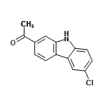 CAS#: 92841-22-0, 1-(6-Chloro-9H-carbazol-2-yl)ethanone