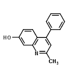 CAS 登录号：92855-40-8， 2-甲基-4-苯基-7-喹啉醇