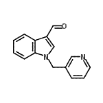 CAS#: 928708-60-5, 1-(3-Pyridinylmethyl)-1H-indole-3-carbaldehyde